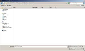 001 shared disk Add Virtual Disk